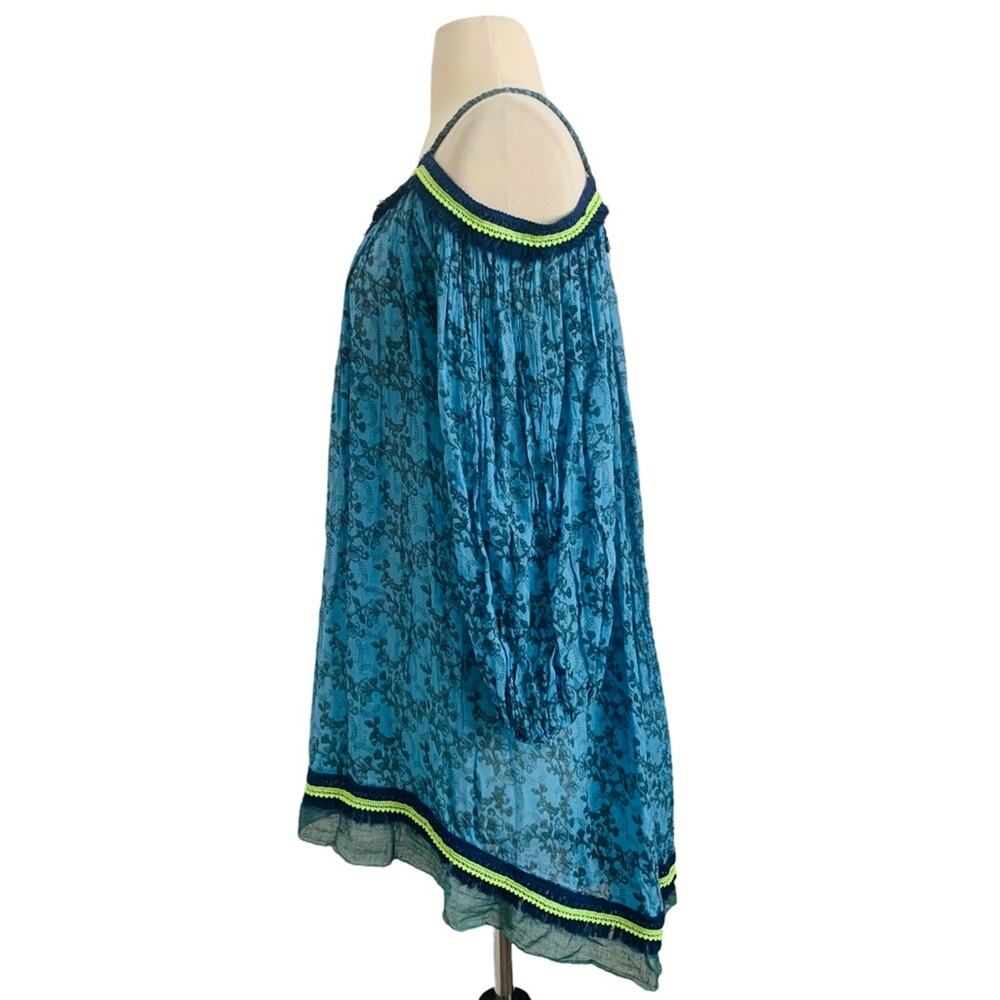 Poupette St Barth Floral Cover Up Tunic Top - Picture 4 of 14